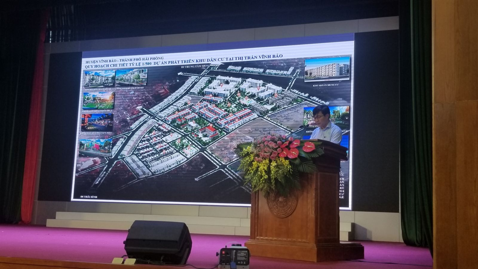 Công bố đồ án quy hoạch chi tiết dự án phát triển khu dân cư tại thị trấn Vĩnh Bảo